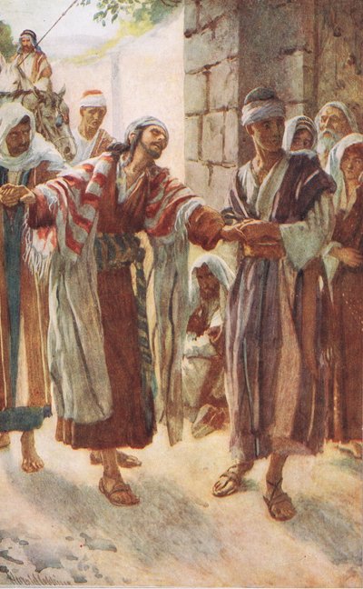 Why Persecutest Me by Harold Copping